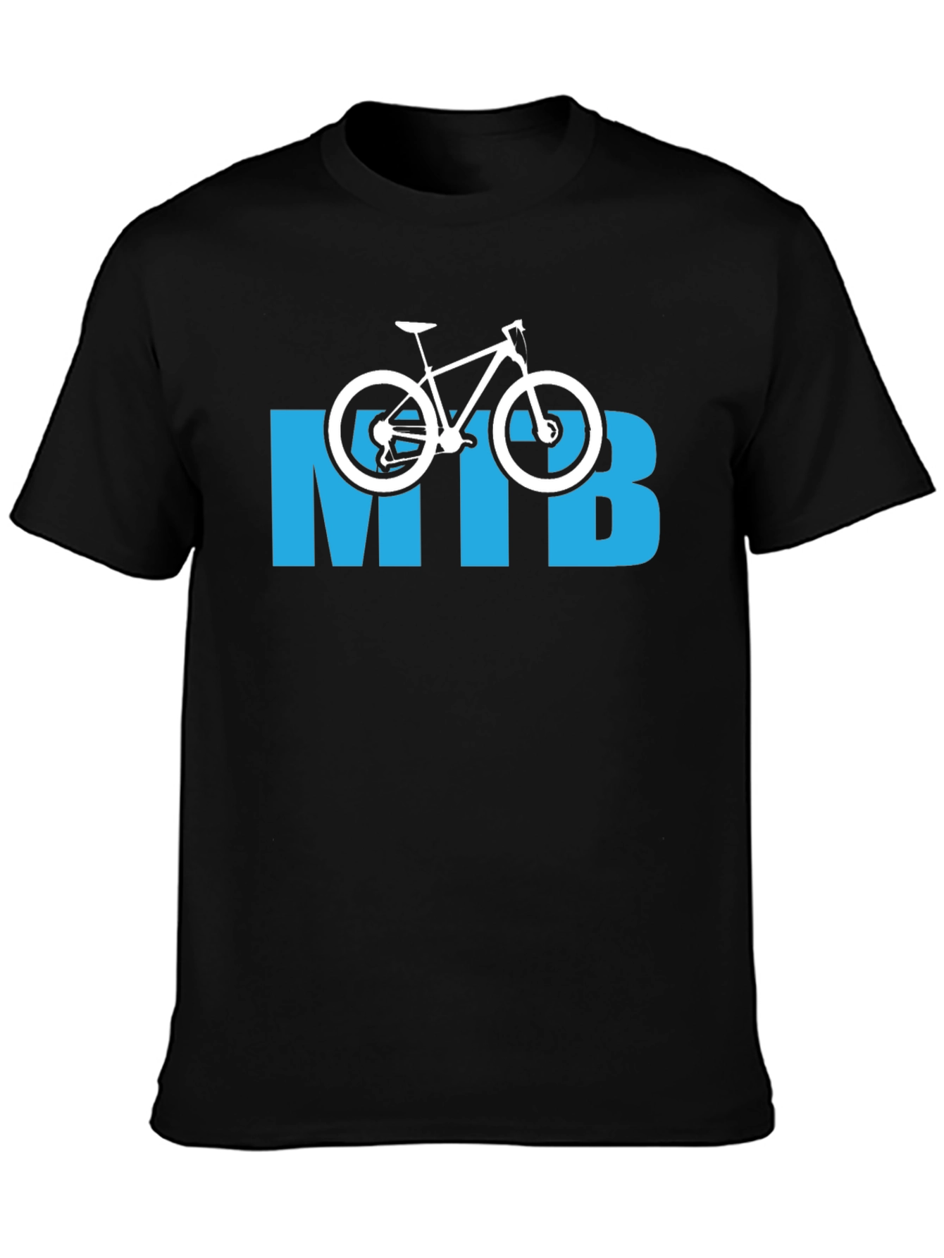 Camiseta Negra MTB Ciclismo