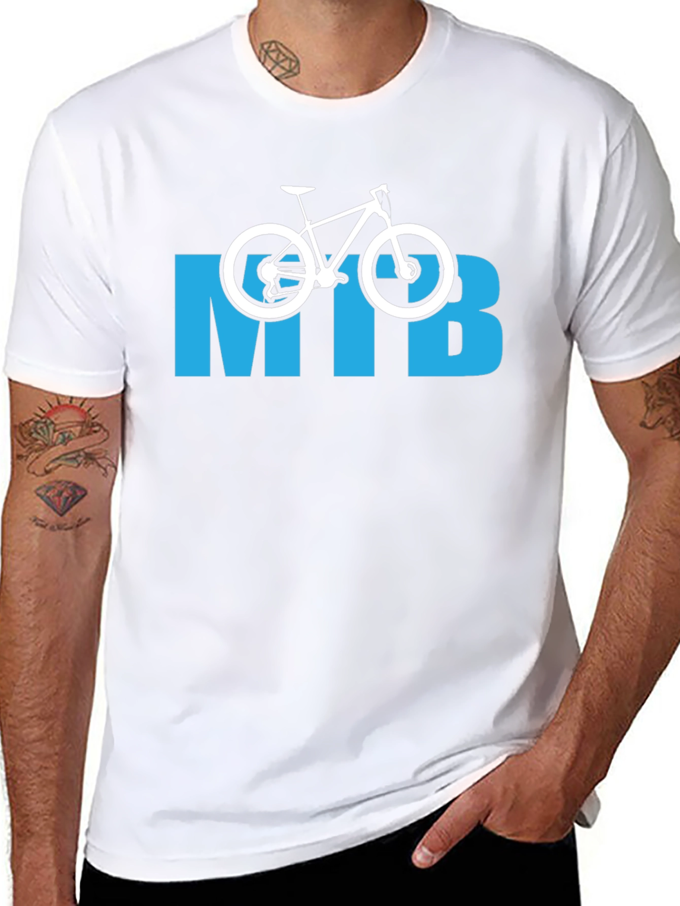 Camiseta Negra MTB Ciclismo