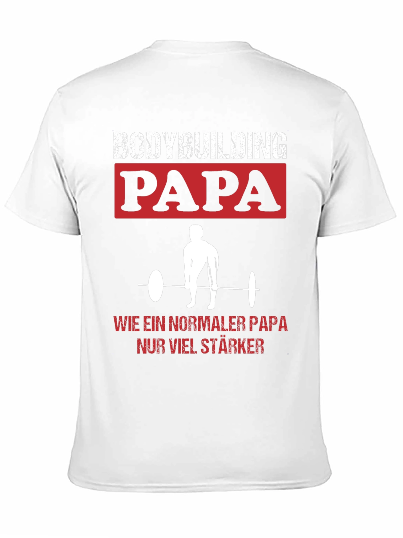Camiseta Bodybuilding Papa: ¡Más Fuerte Que Un Oso!