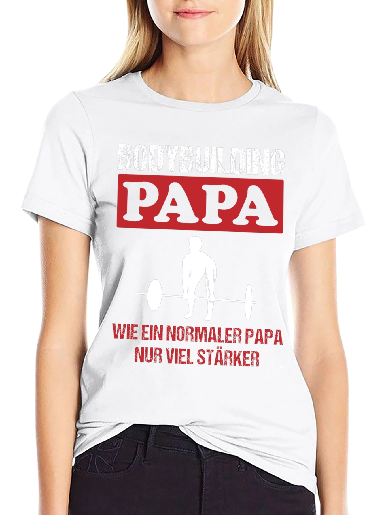 Camiseta Bodybuilding Papa: ¡Más Fuerte Que Un Oso!
