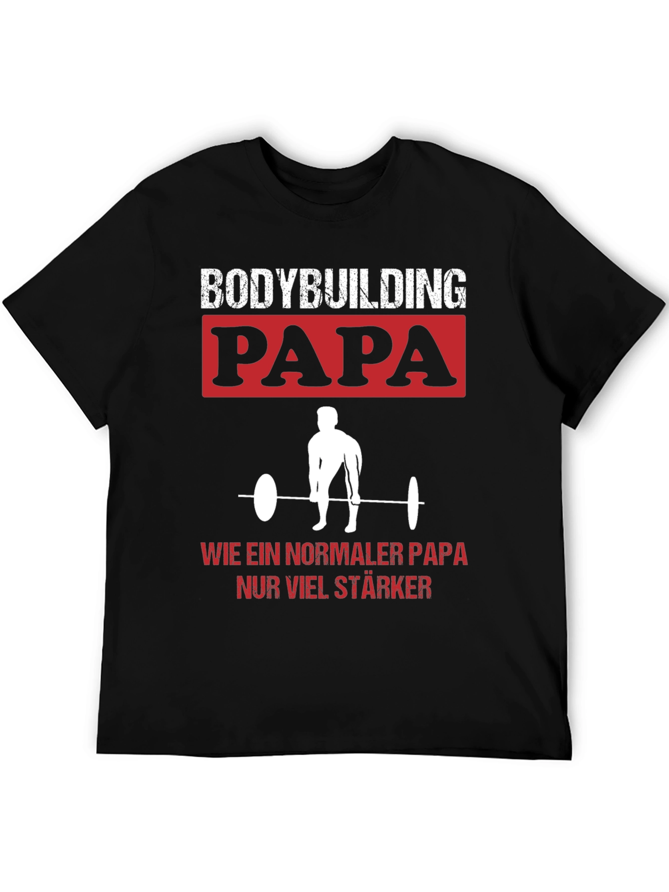 Camiseta Bodybuilding Papa: ¡Más Fuerte Que Un Oso!