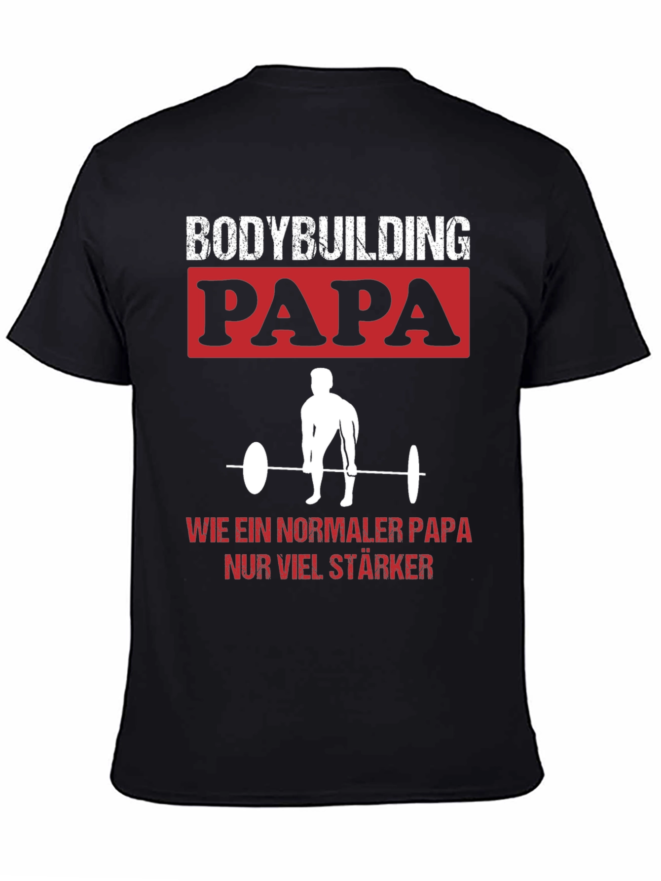 Camiseta Bodybuilding Papa: ¡Más Fuerte Que Un Oso!