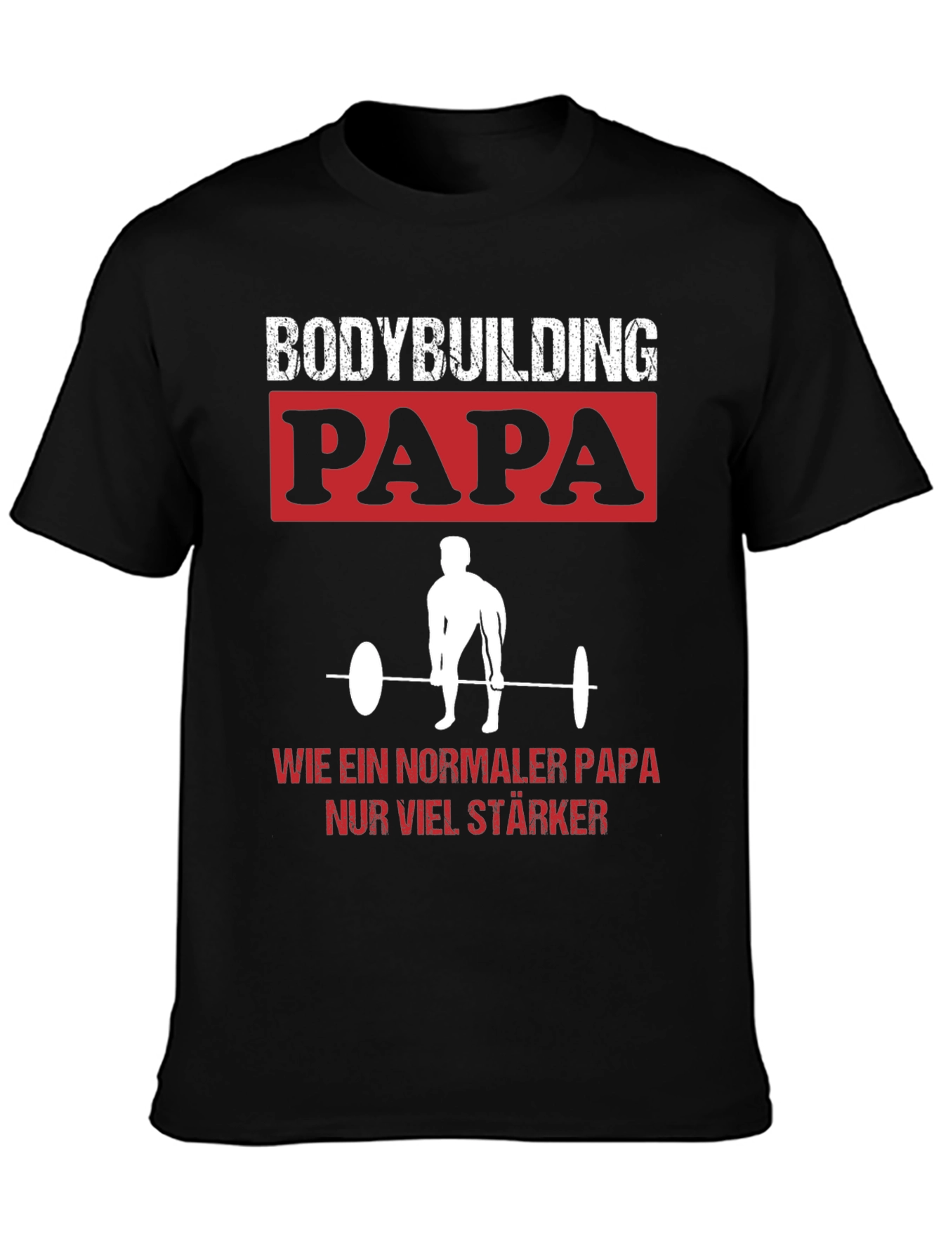 Camiseta Bodybuilding Papa: ¡Más Fuerte Que Un Oso!