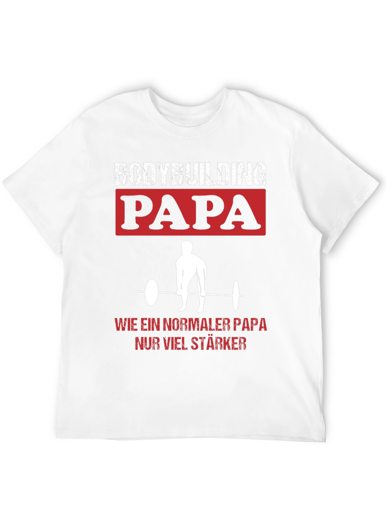 Camiseta Bodybuilding Papa: ¡Más Fuerte Que Un Oso!
