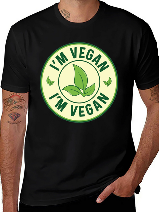 Camiseta Vegana - Diseño Original con Logo de Hojas