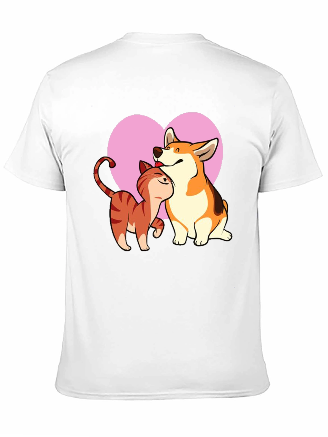 Camiseta Negra: Amor Gatuno y Perruno