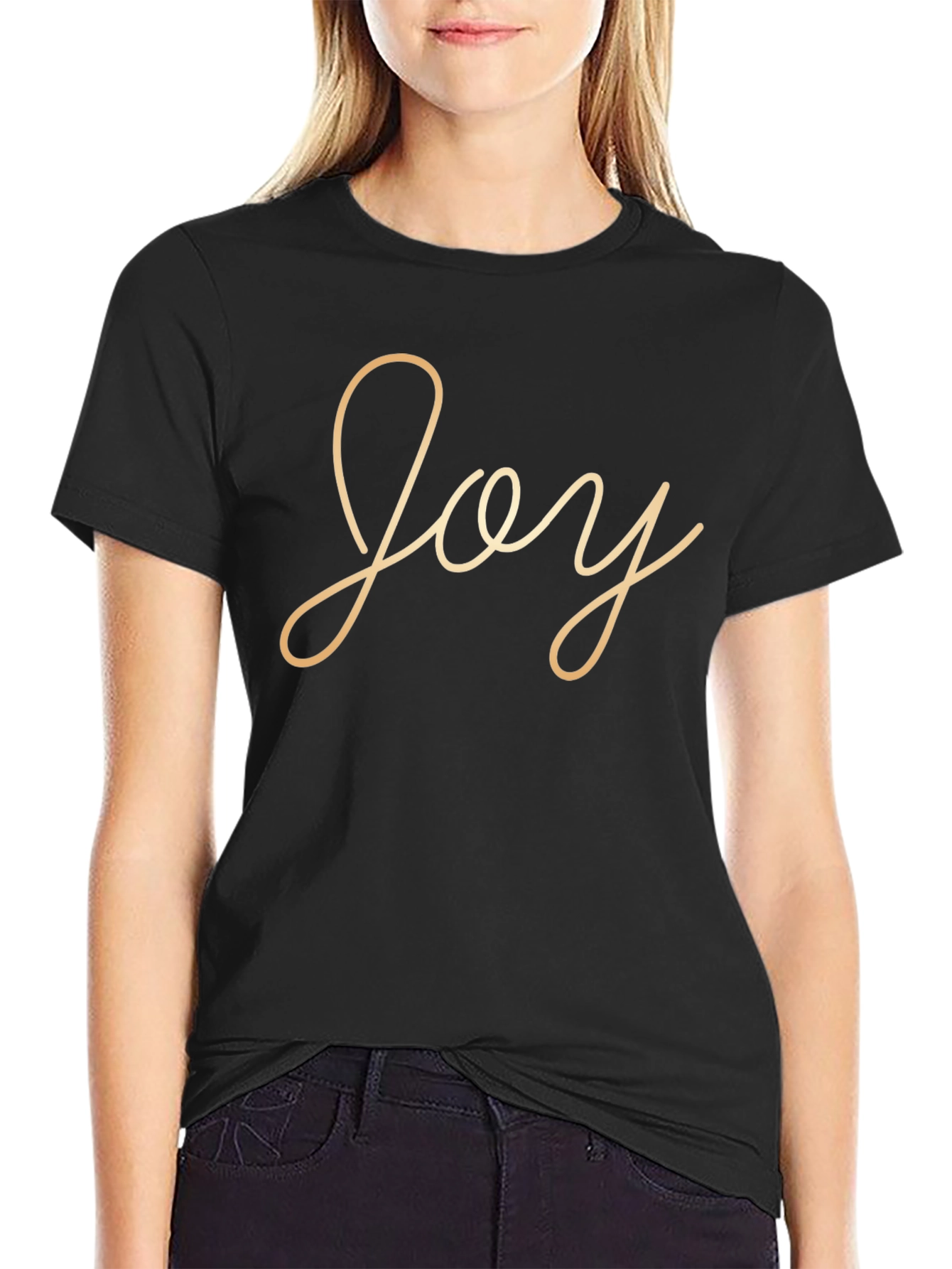 Camiseta Negra Joy para Hombre