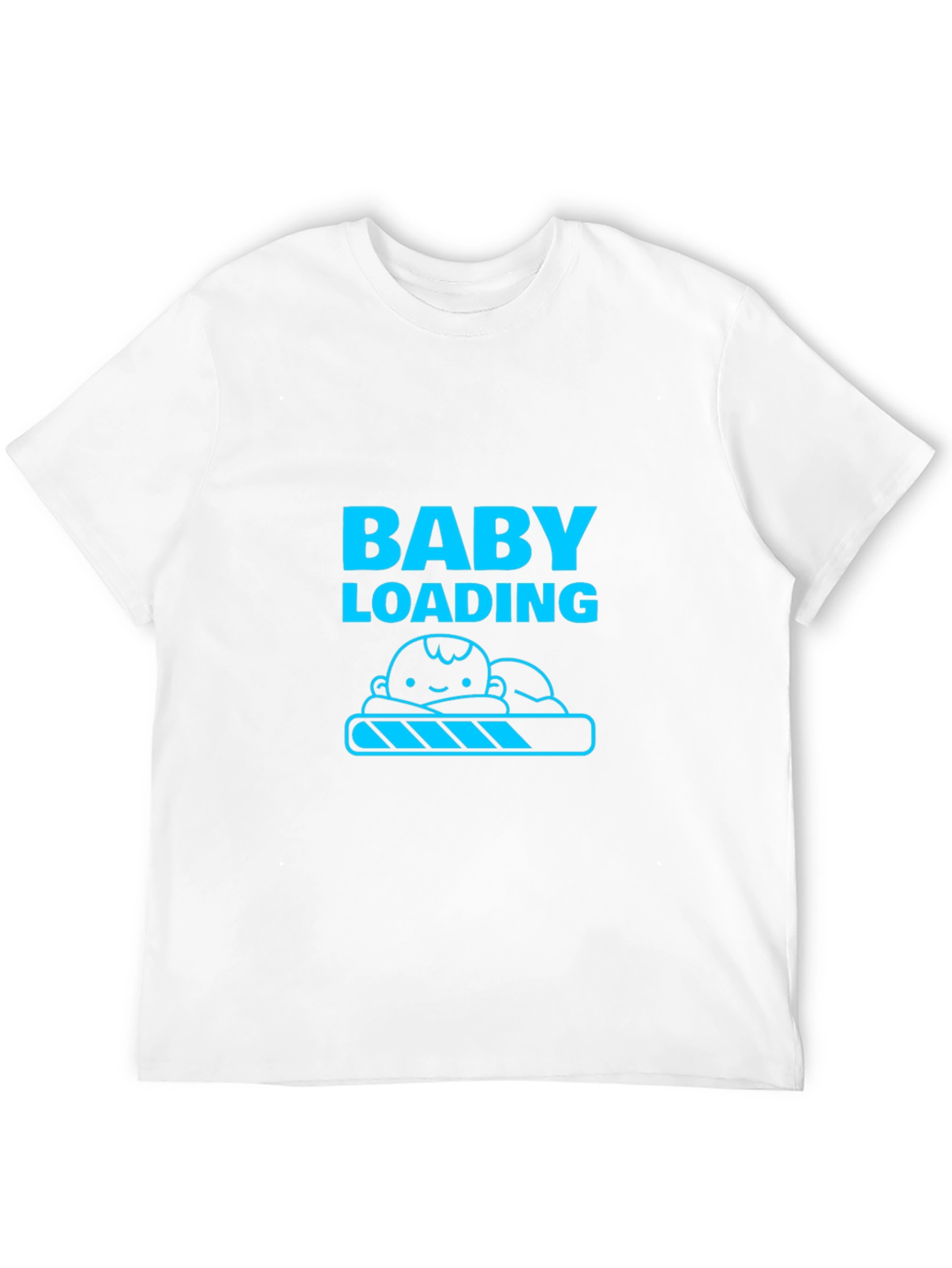 Camiseta Negra Divertida para Futuro Papá - Baby Loading