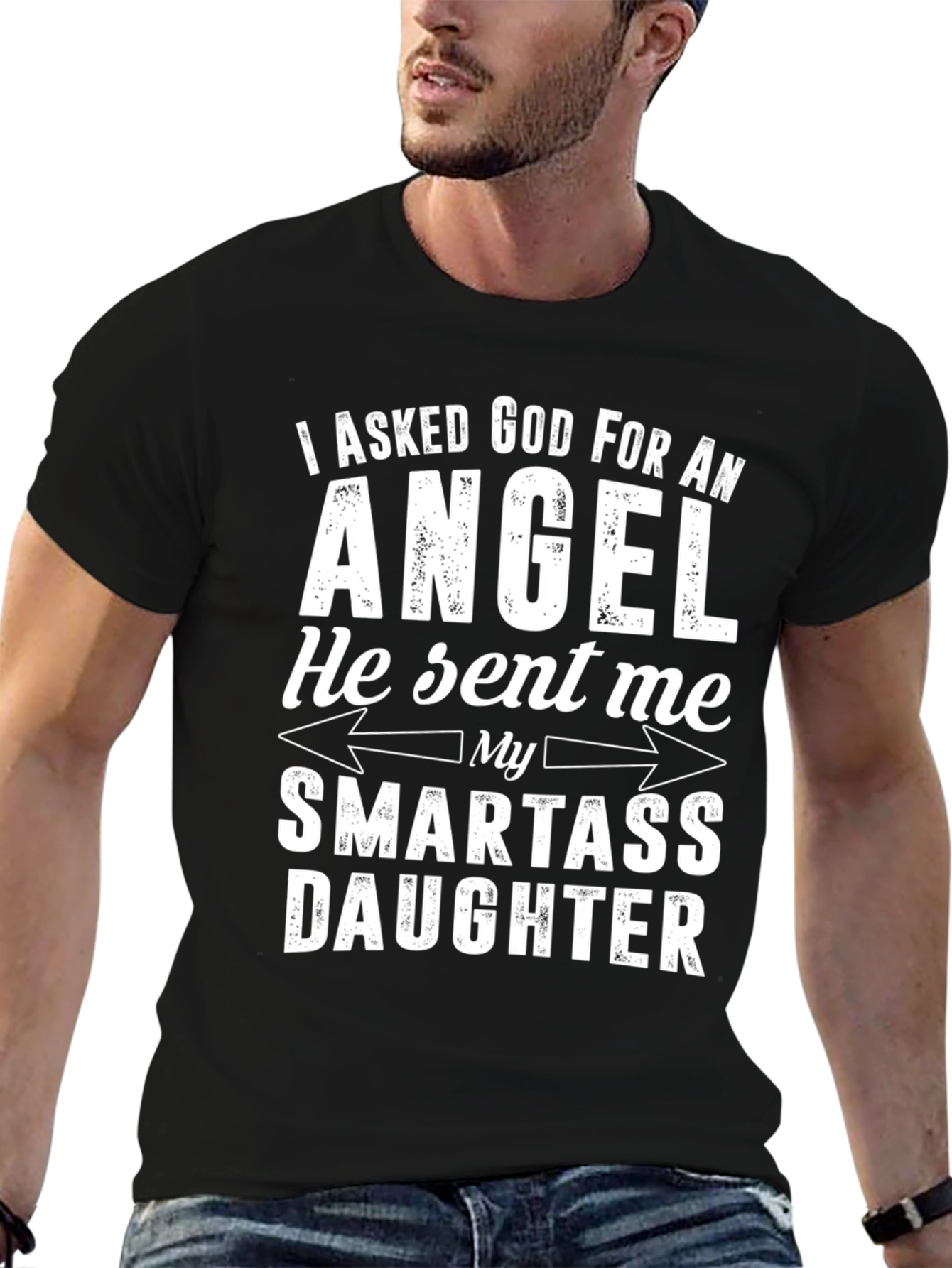 Camiseta Ángel para Papá Orgulloso