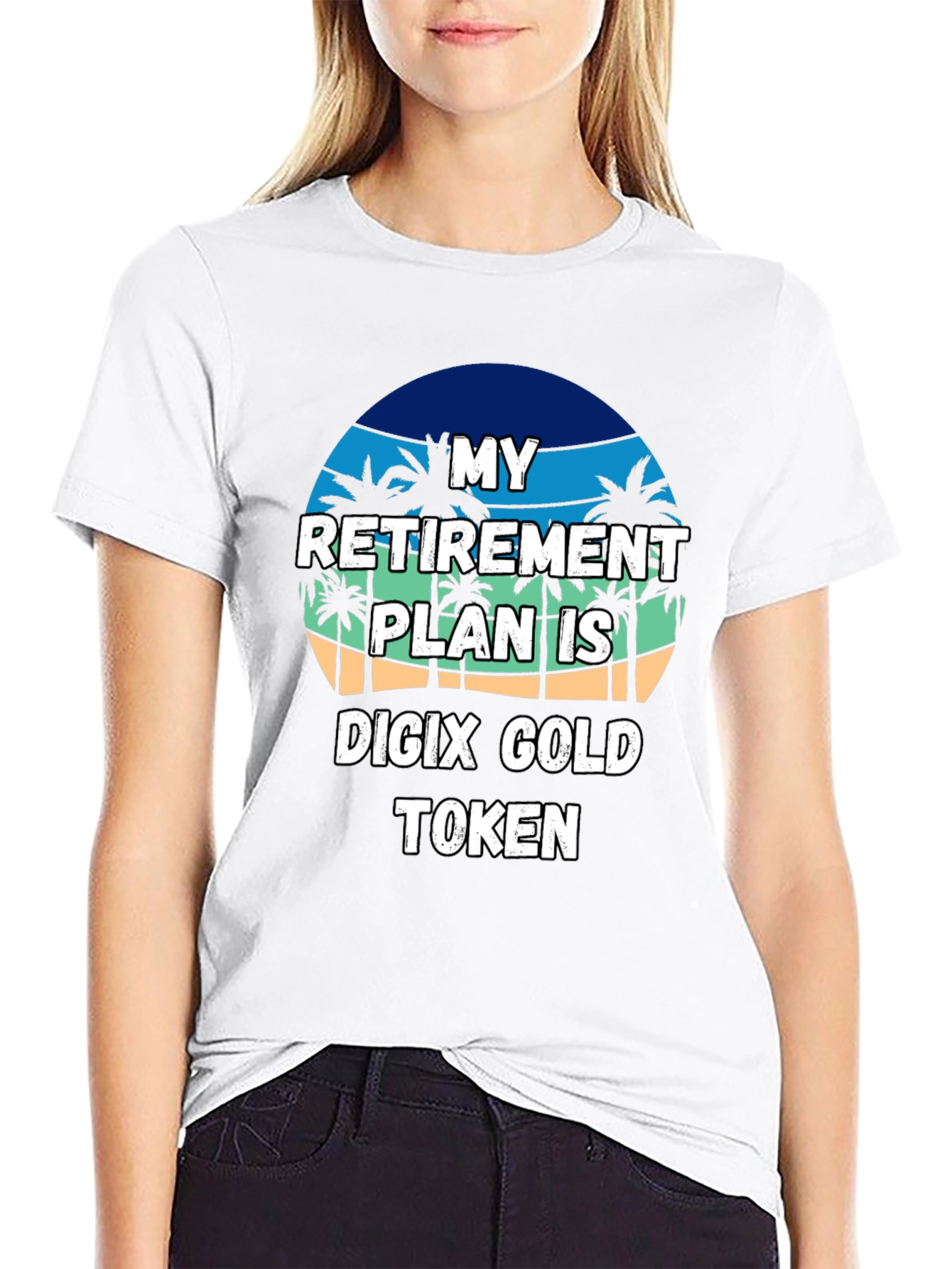 Camiseta de Retiro Digix Gold Token