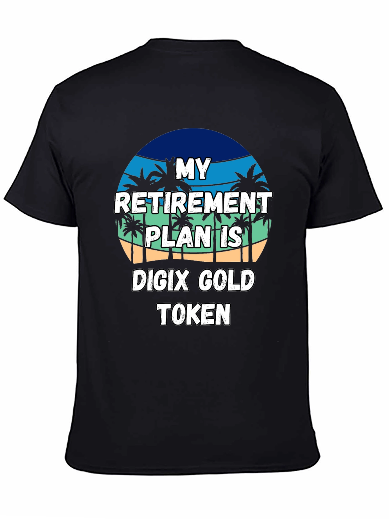 Camiseta de Retiro Digix Gold Token