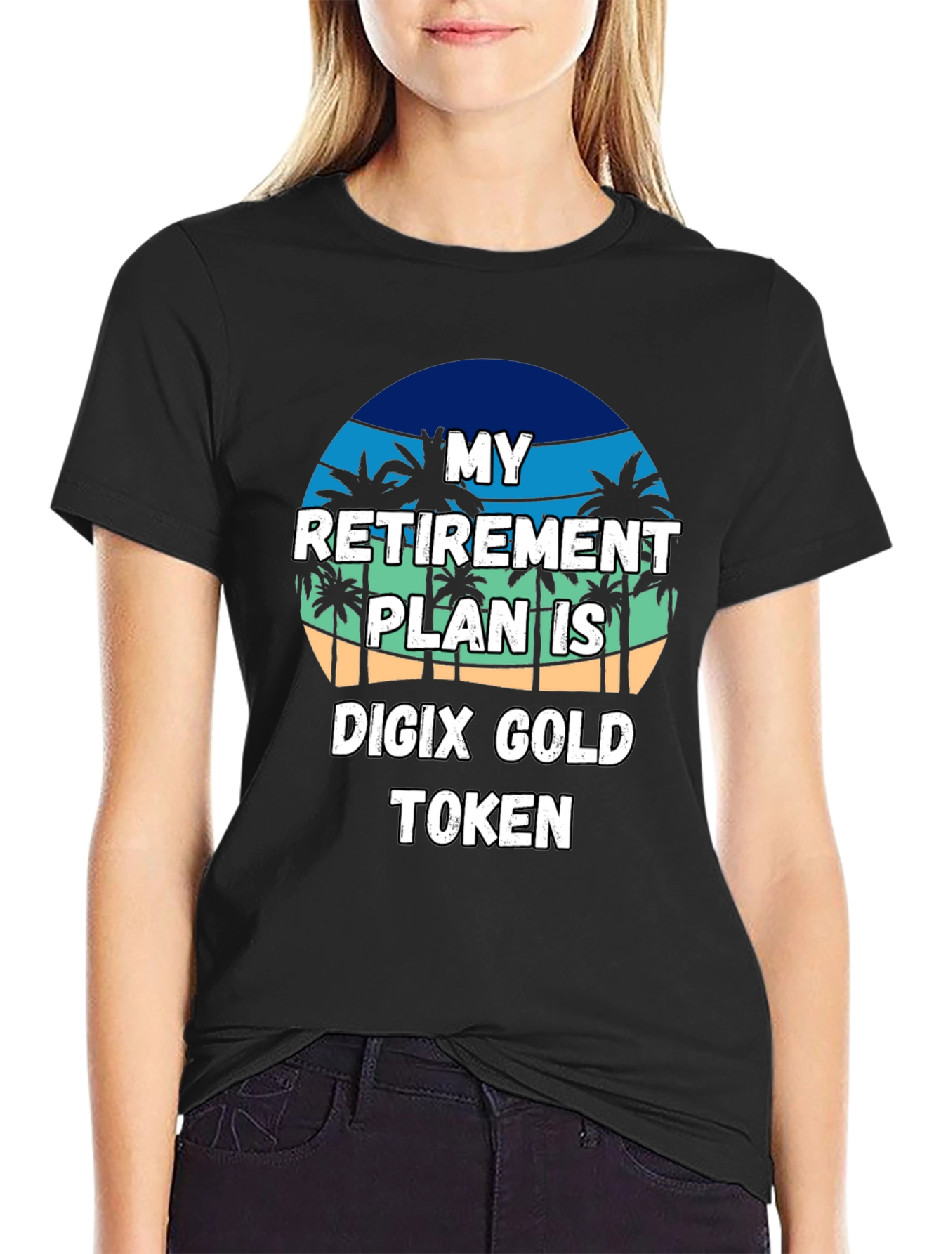 Camiseta de Retiro Digix Gold Token