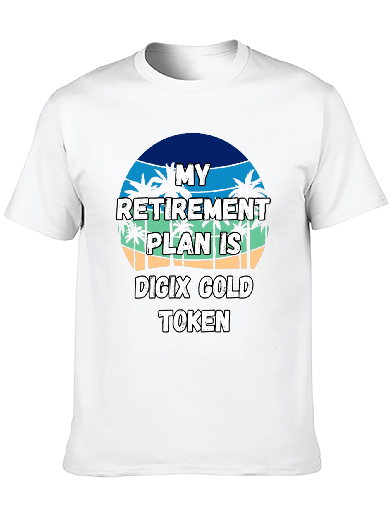 Camiseta de Retiro Digix Gold Token