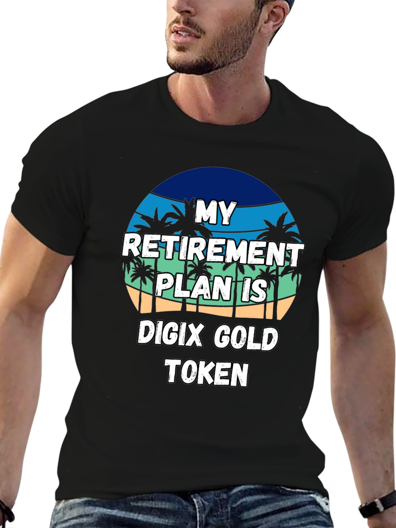 Camiseta de Retiro Digix Gold Token