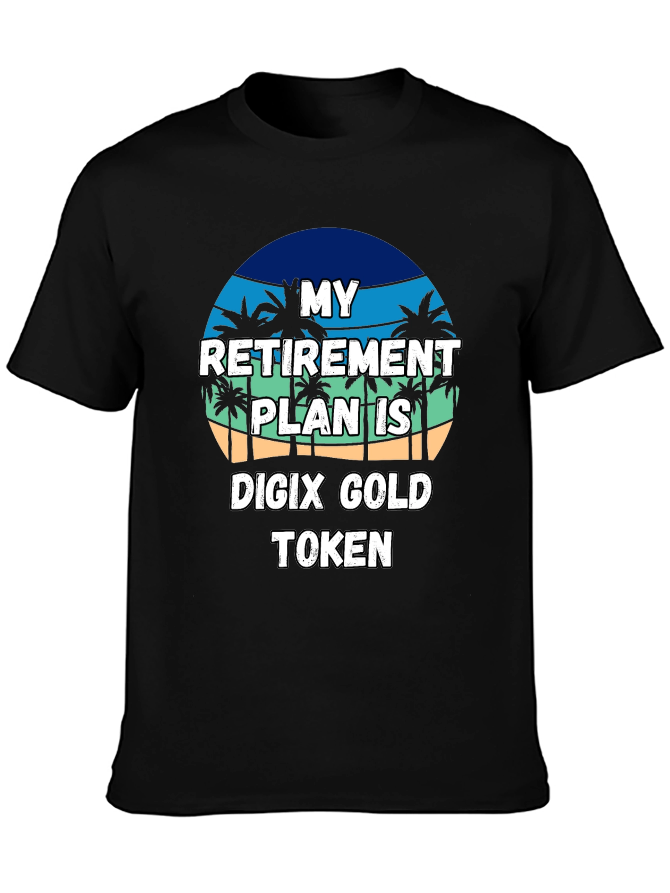 Camiseta de Retiro Digix Gold Token