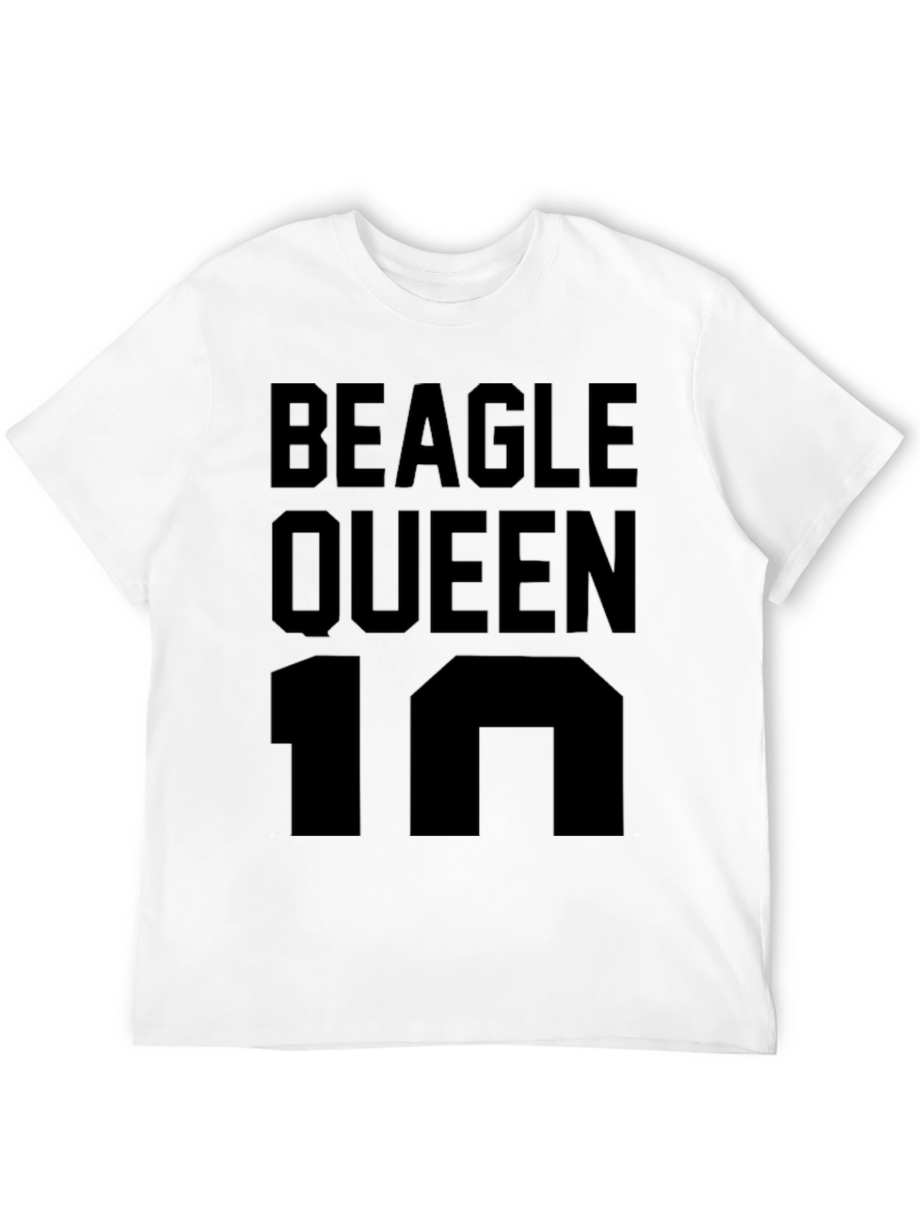 Camiseta Negra Beagle Queen 10