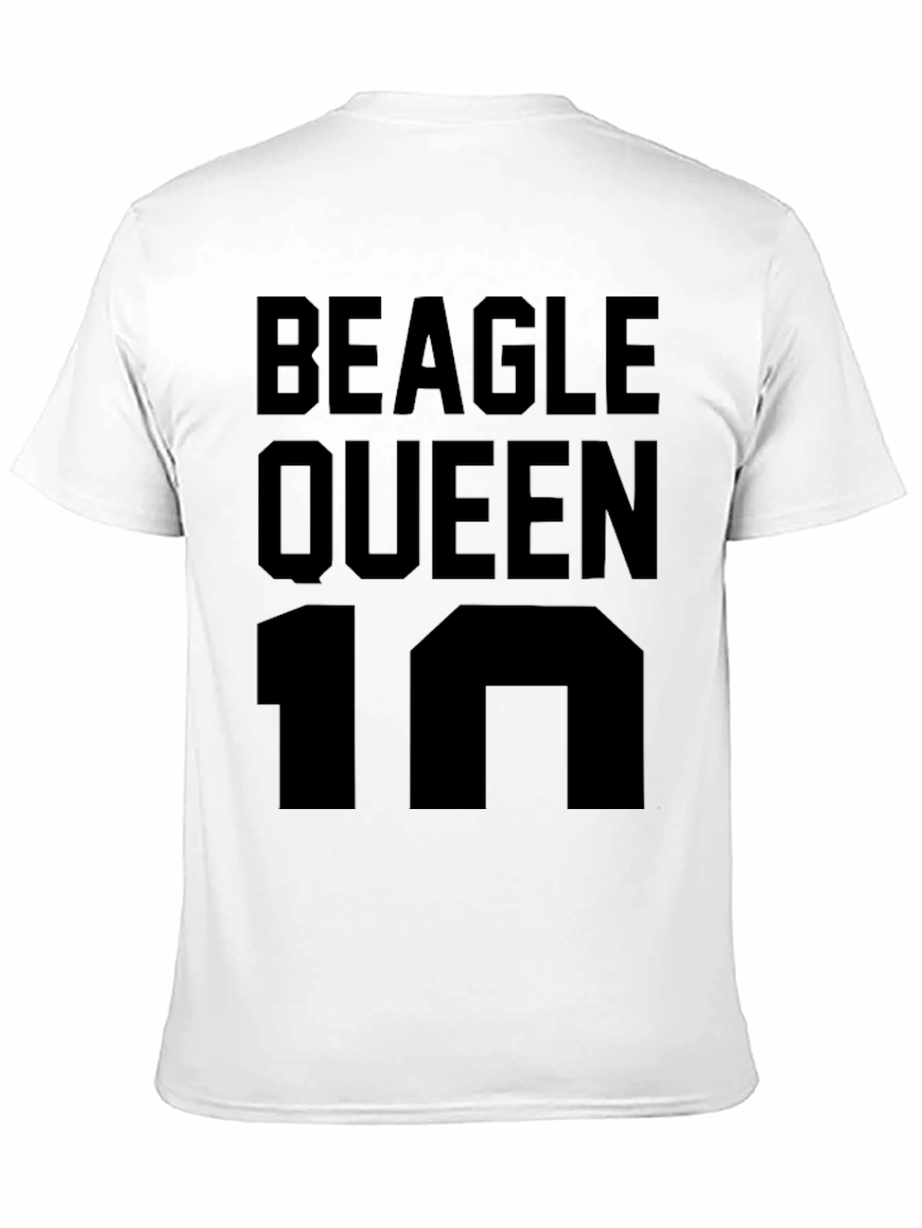Camiseta Negra Beagle Queen 10