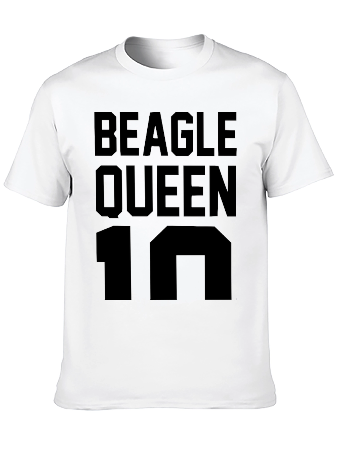 Camiseta Negra Beagle Queen 10