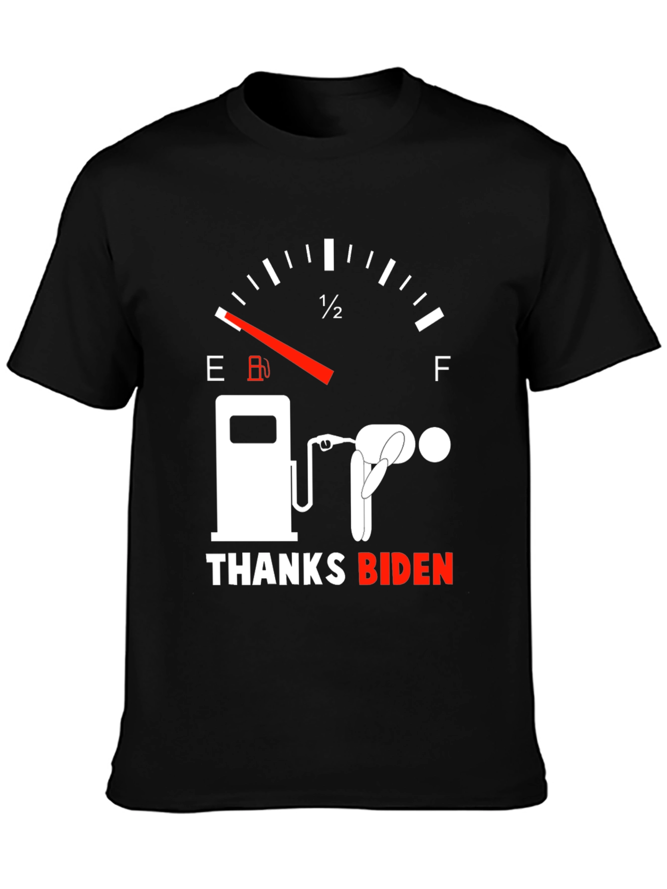 Camiseta Gráfica Gracias Biden - Humor Combustible