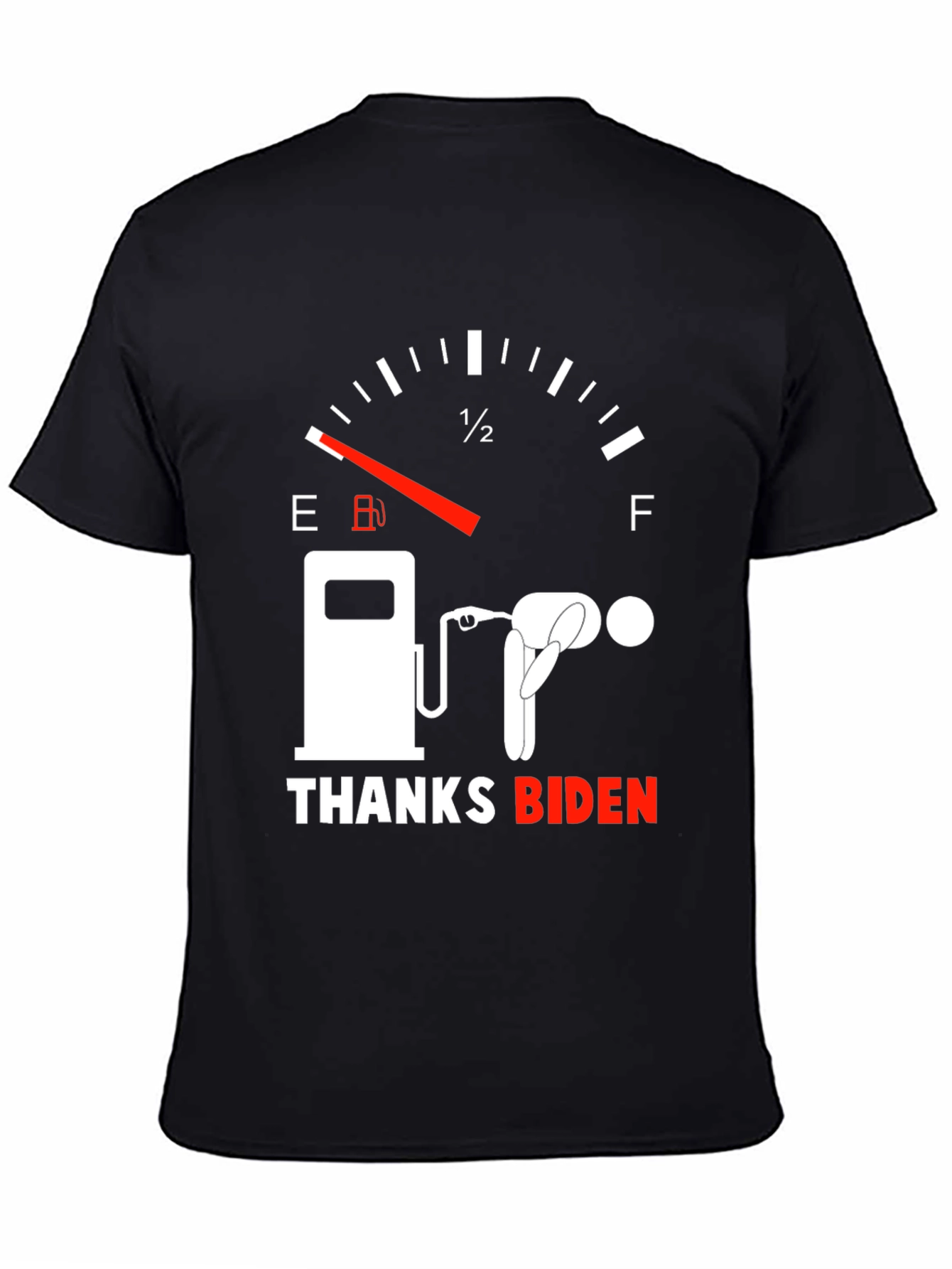 Camiseta Gráfica Gracias Biden - Humor Combustible