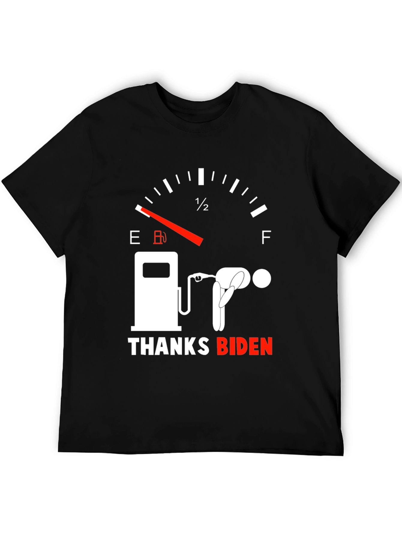 Camiseta Gráfica Gracias Biden - Humor Combustible