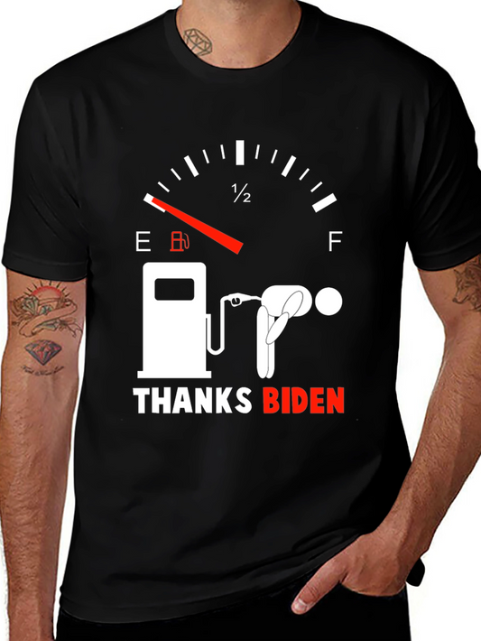 Camiseta Gráfica Gracias Biden - Humor Combustible