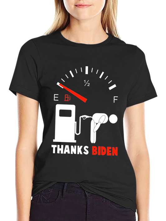 Camiseta Gráfica Gracias Biden - Humor Combustible