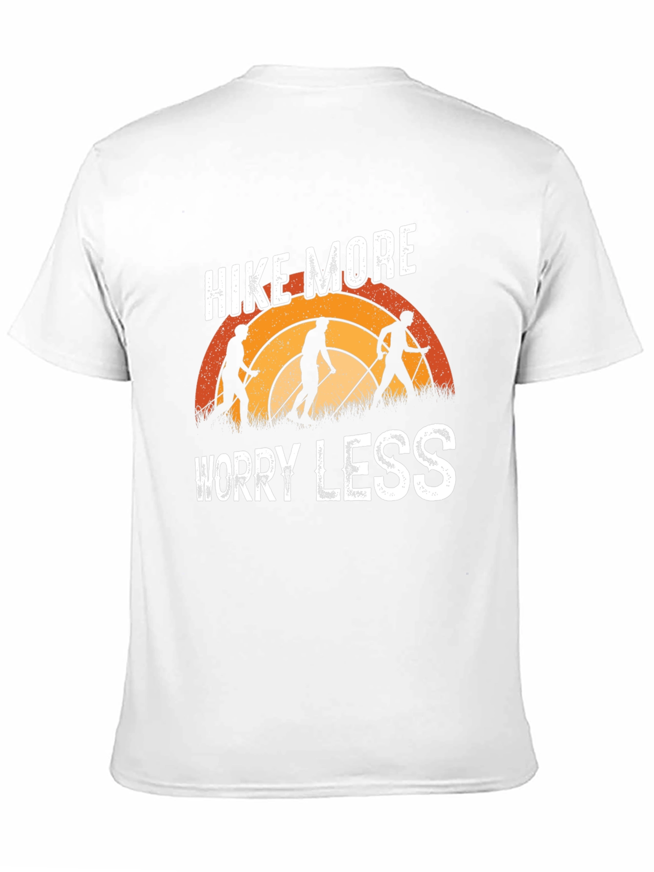 Camiseta Negra Hike More Worry Less