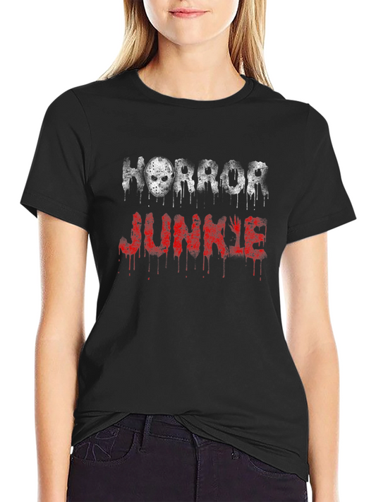 Camiseta Horror Junkie para fanáticos del terror