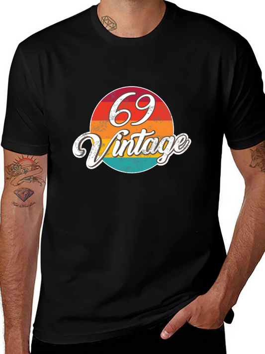 Camiseta Vintage 69 Diseño Retro