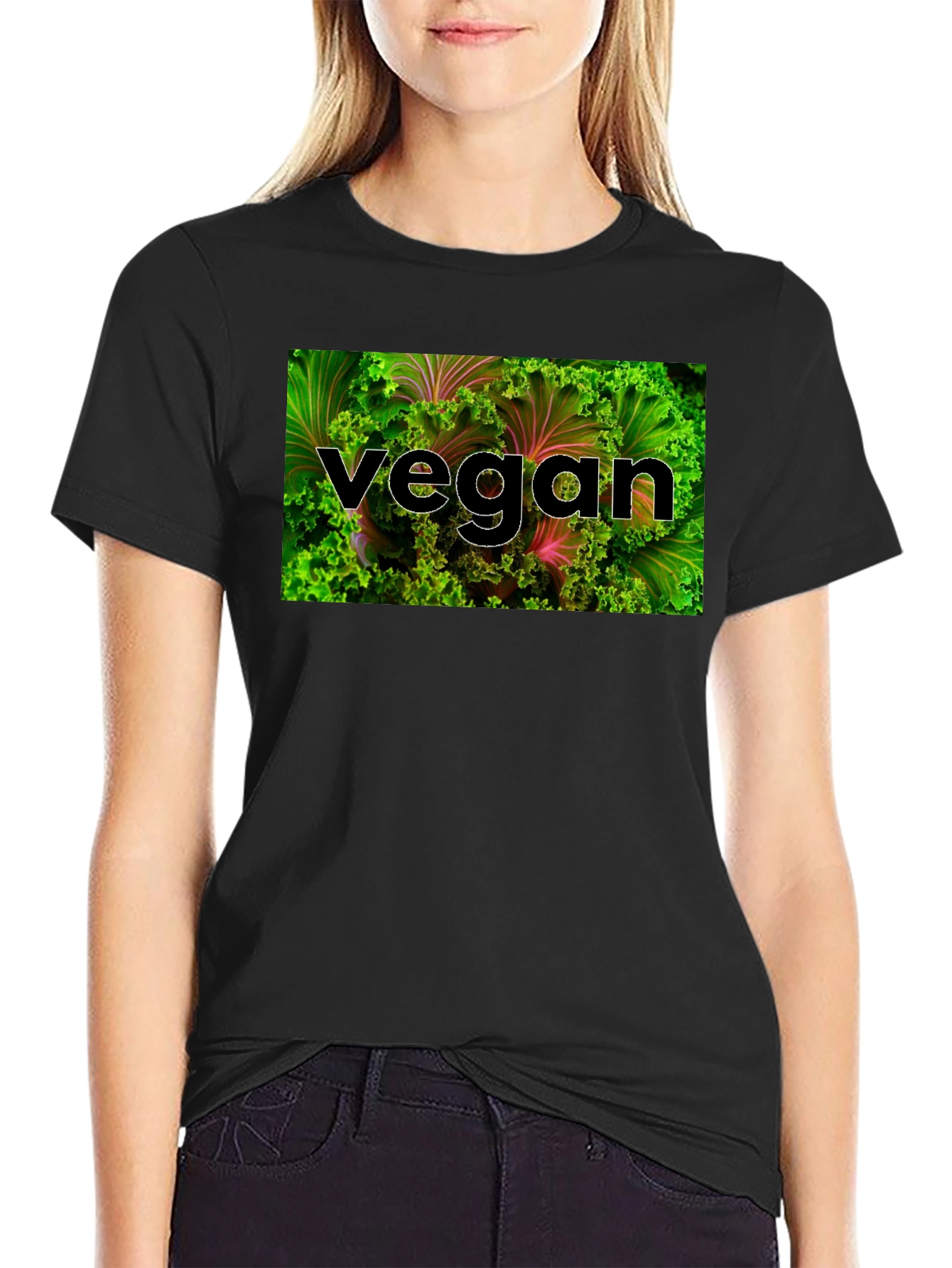 Camiseta Vegana: Diseño Único con Hojas