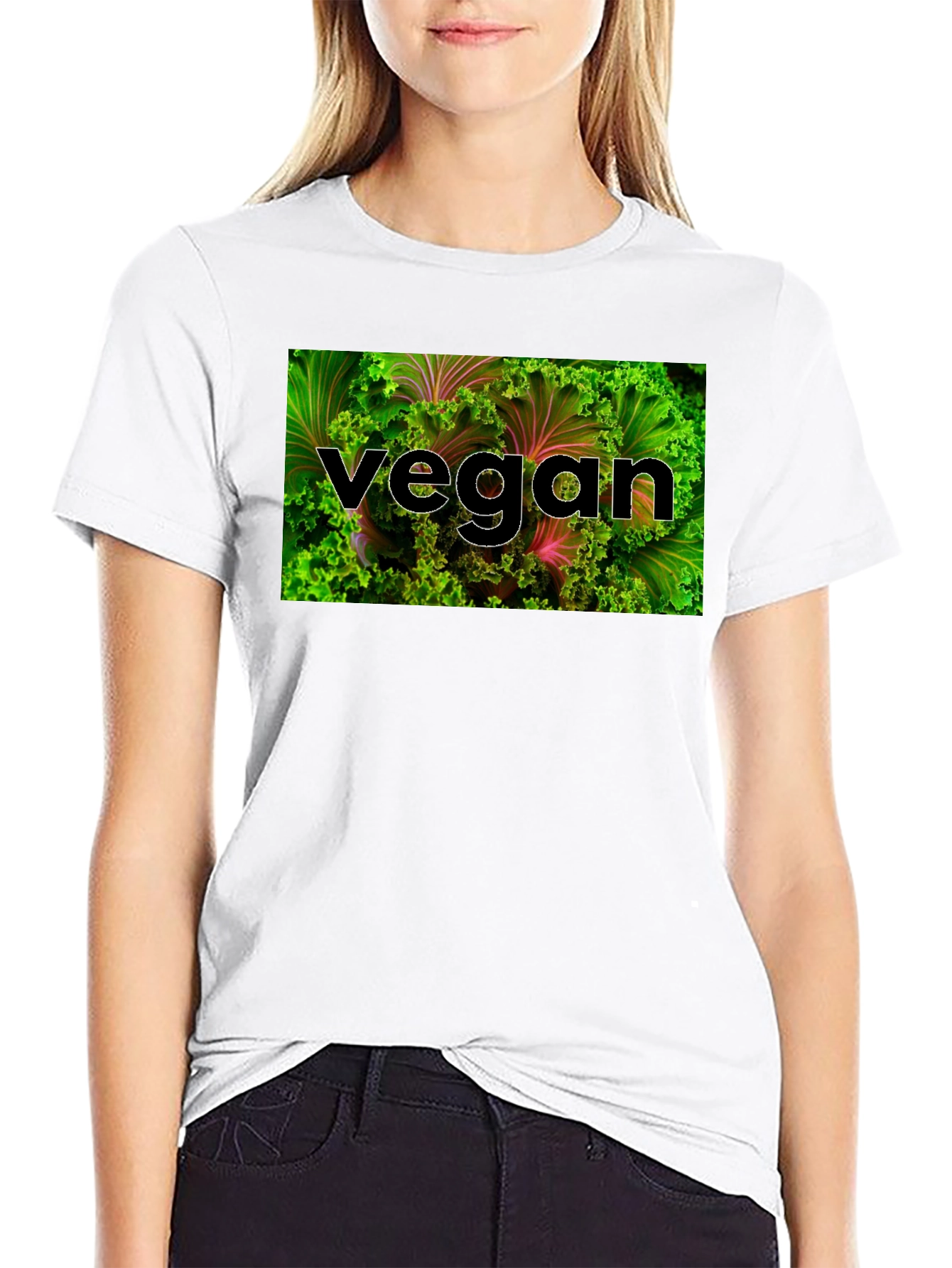 Camiseta Vegana: Diseño Único con Hojas