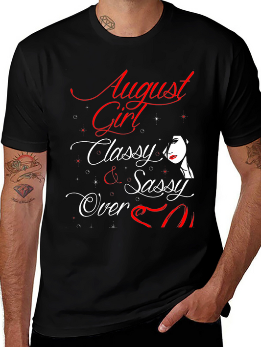 Camiseta August Girl Classy & Sassy Over 50