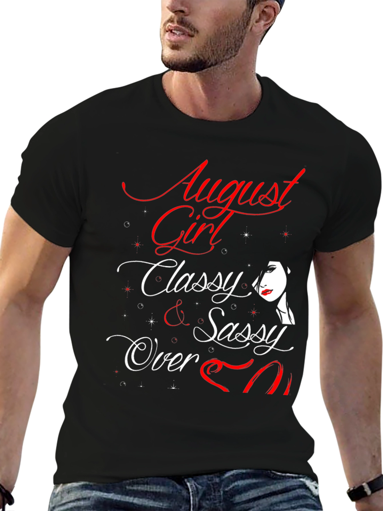 Camiseta August Girl Classy & Sassy Over 50