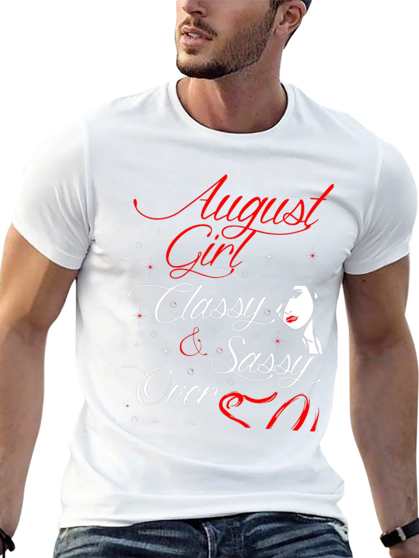 Camiseta August Girl Classy & Sassy Over 50