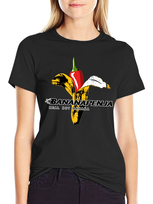 Camiseta Negra BananaPenja - ¡Picante y Original!