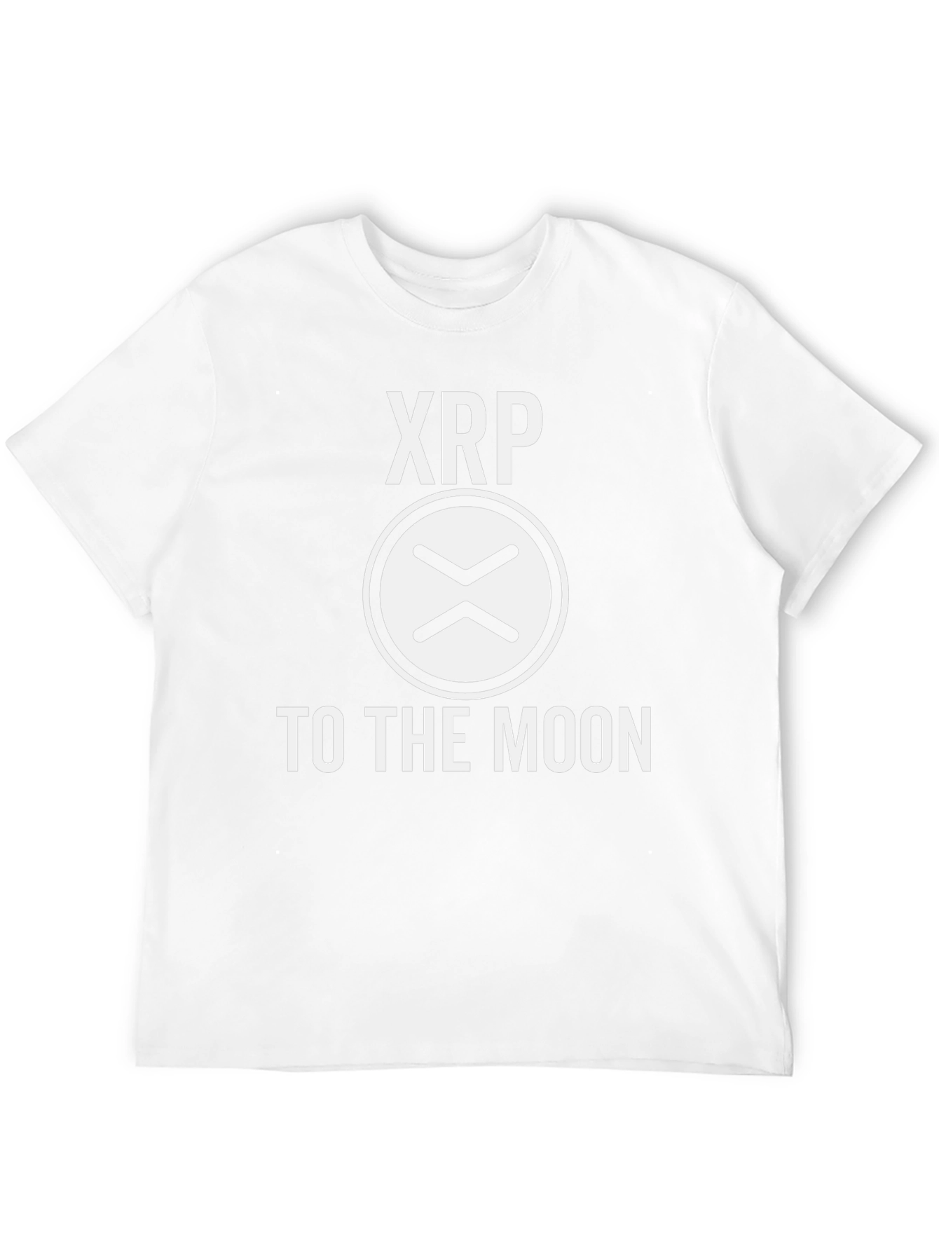 Camiseta Negra XRP To The Moon
