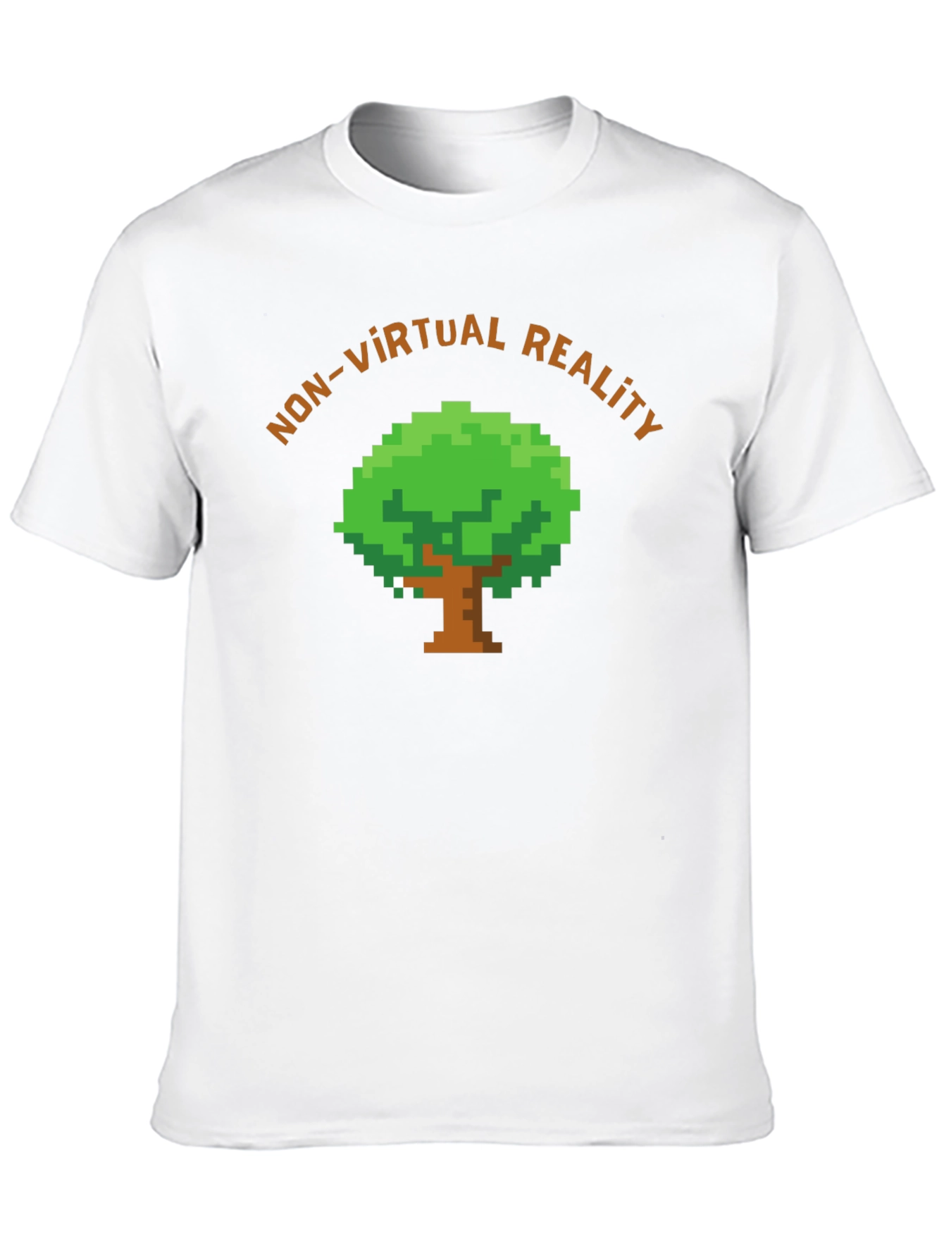 Camiseta No Realidad Virtual Pixelada