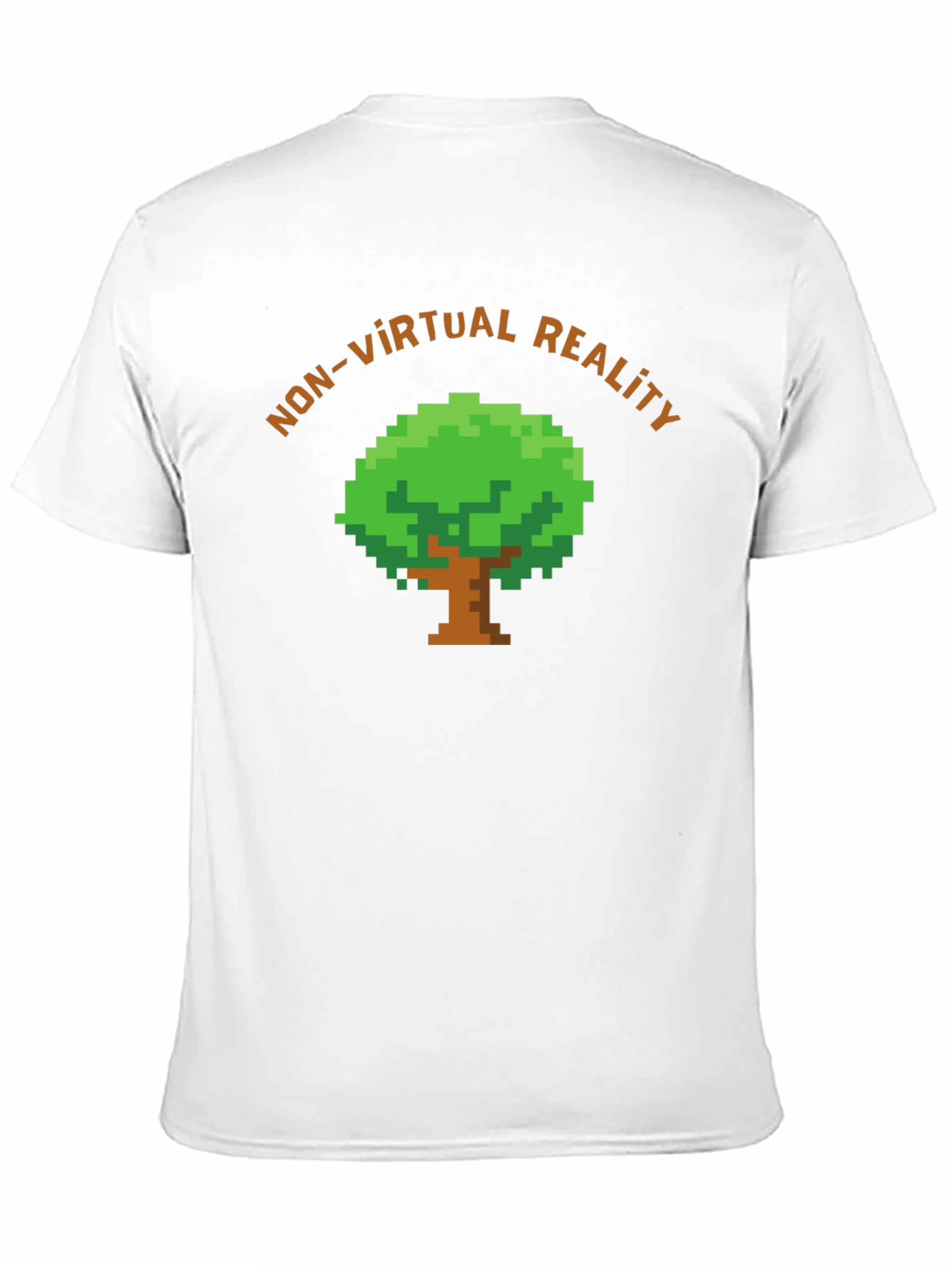 Camiseta No Realidad Virtual Pixelada