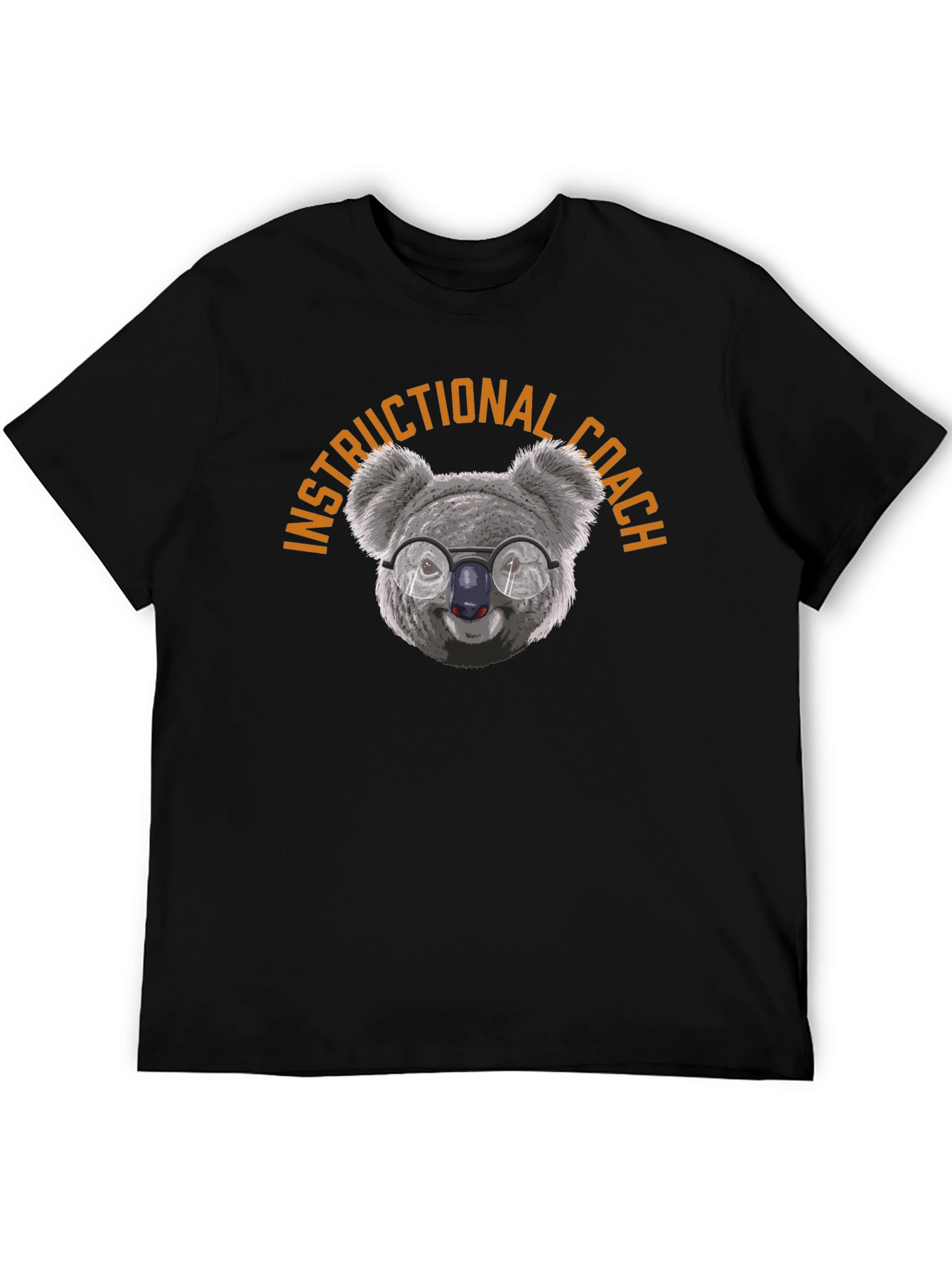 Camiseta Negra Coach Educacional Koala