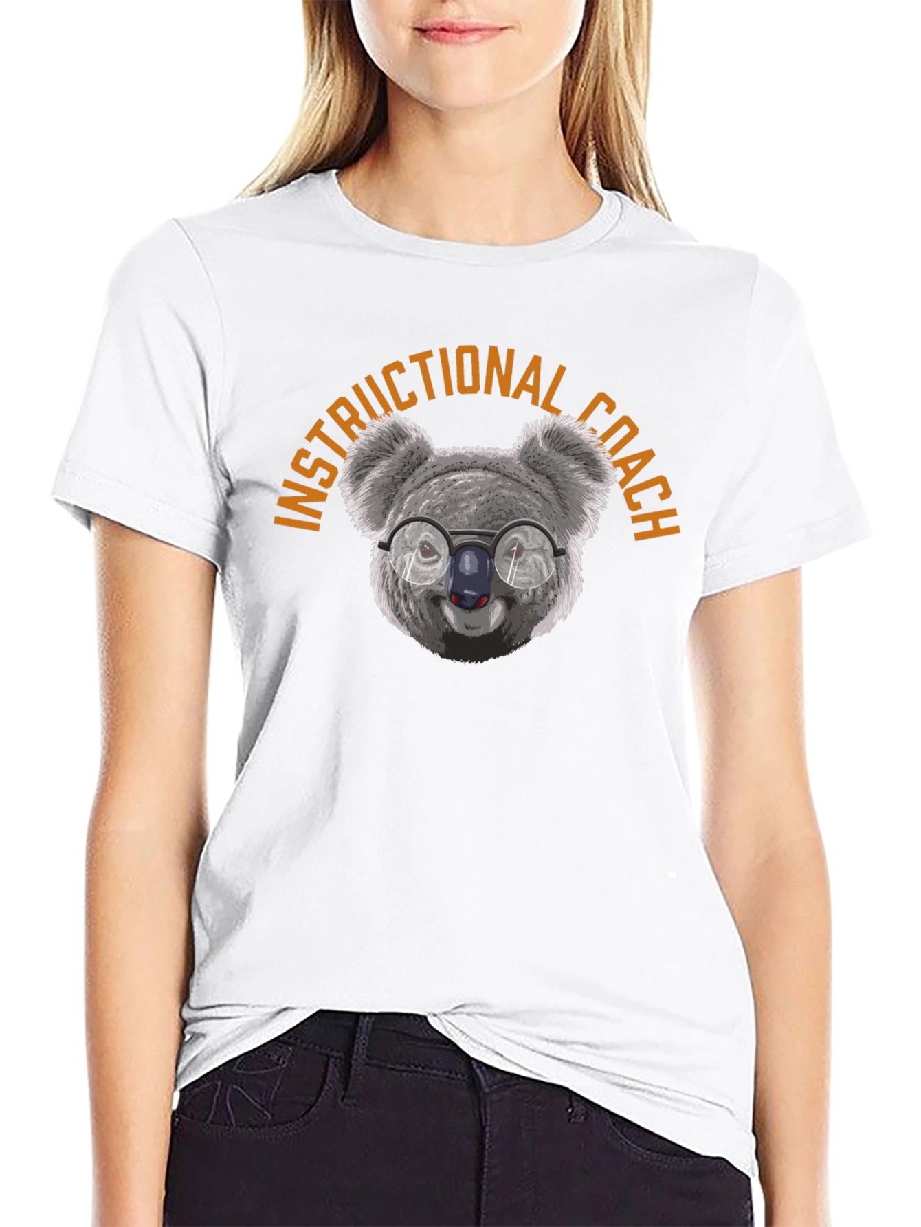 Camiseta Negra Coach Educacional Koala