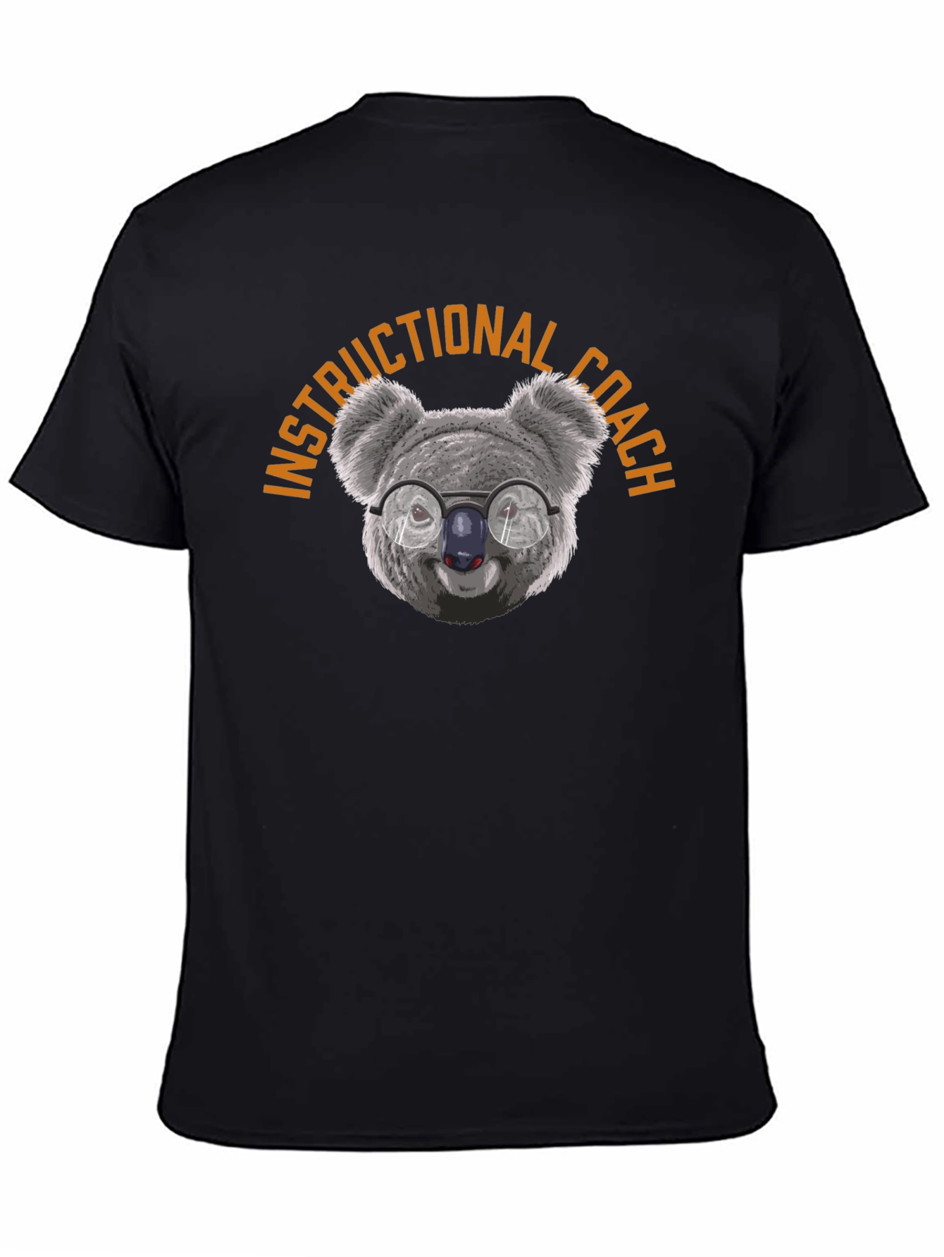 Camiseta Negra Coach Educacional Koala