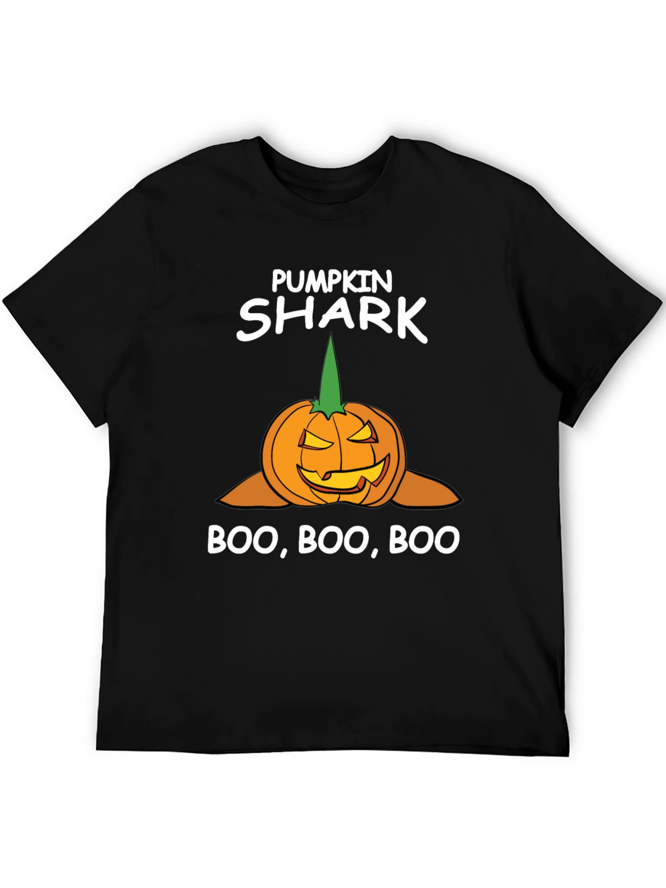 Camiseta Halloween Tiburón Calabaza - Boo!