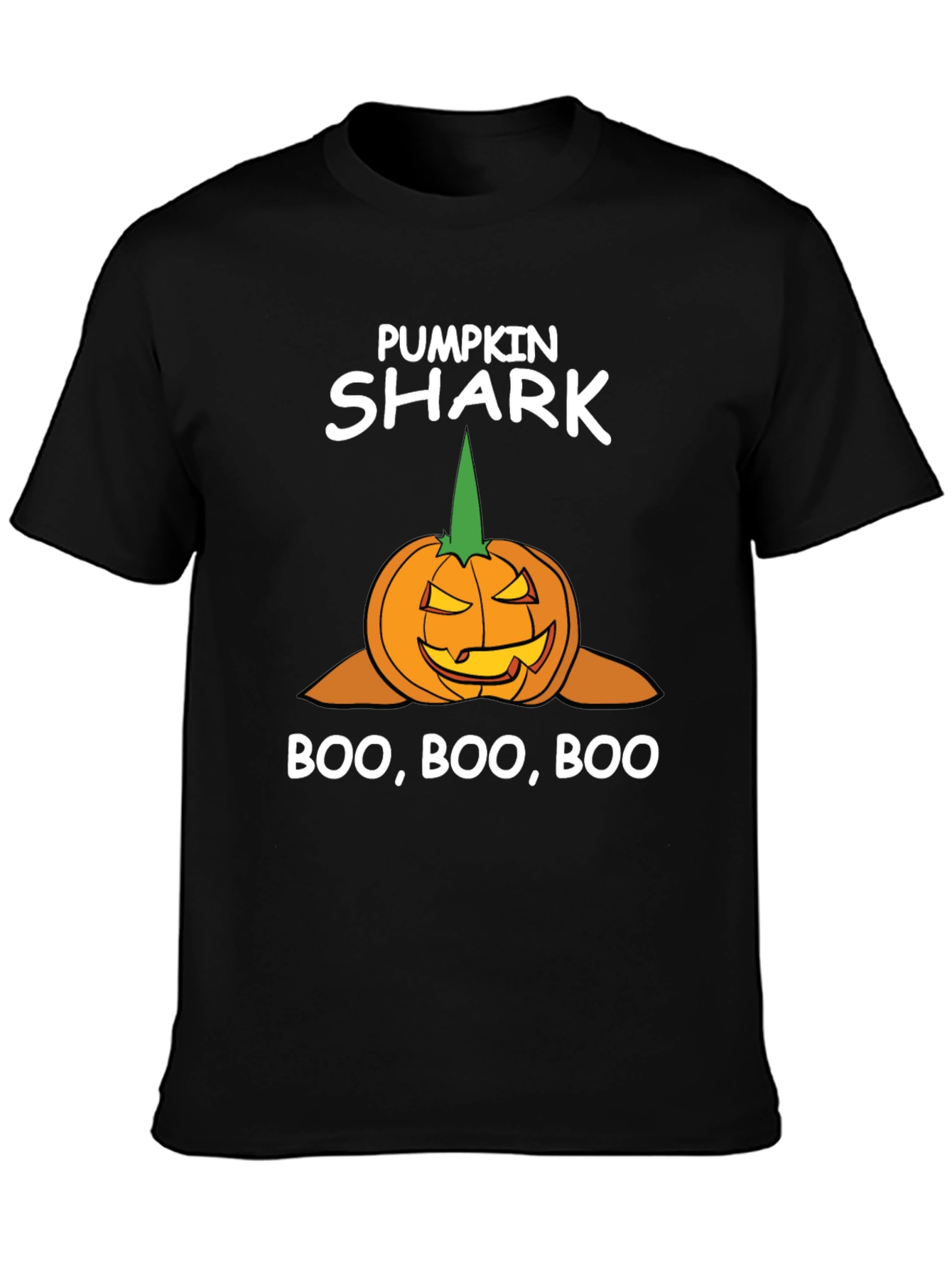 Camiseta Halloween Tiburón Calabaza - Boo!