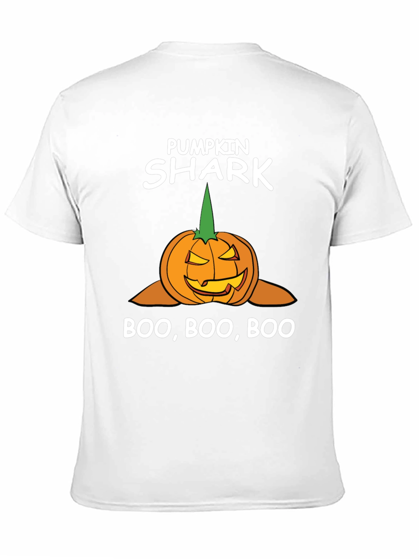 Camiseta Halloween Tiburón Calabaza - Boo!