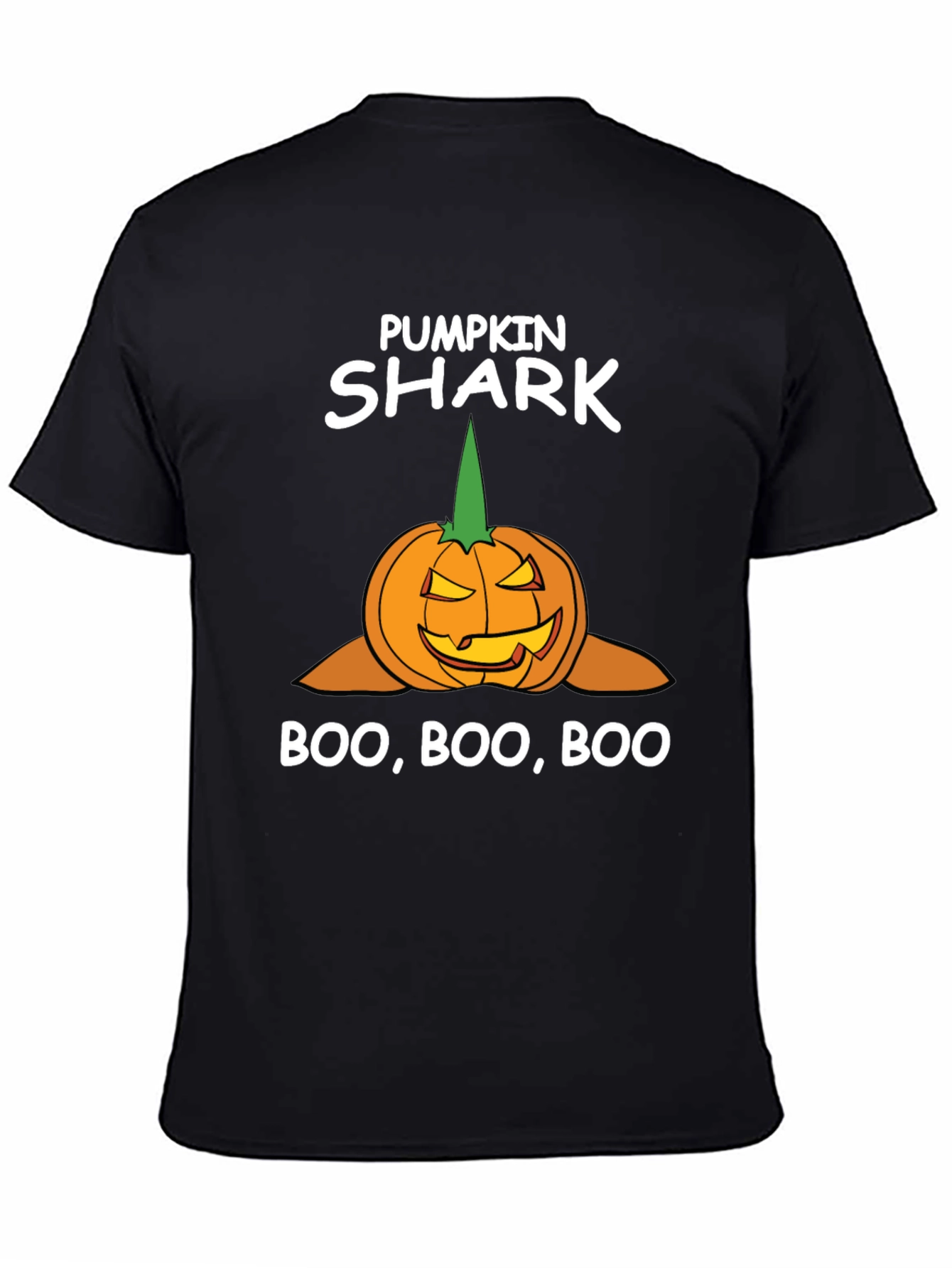 Camiseta Halloween Tiburón Calabaza - Boo!