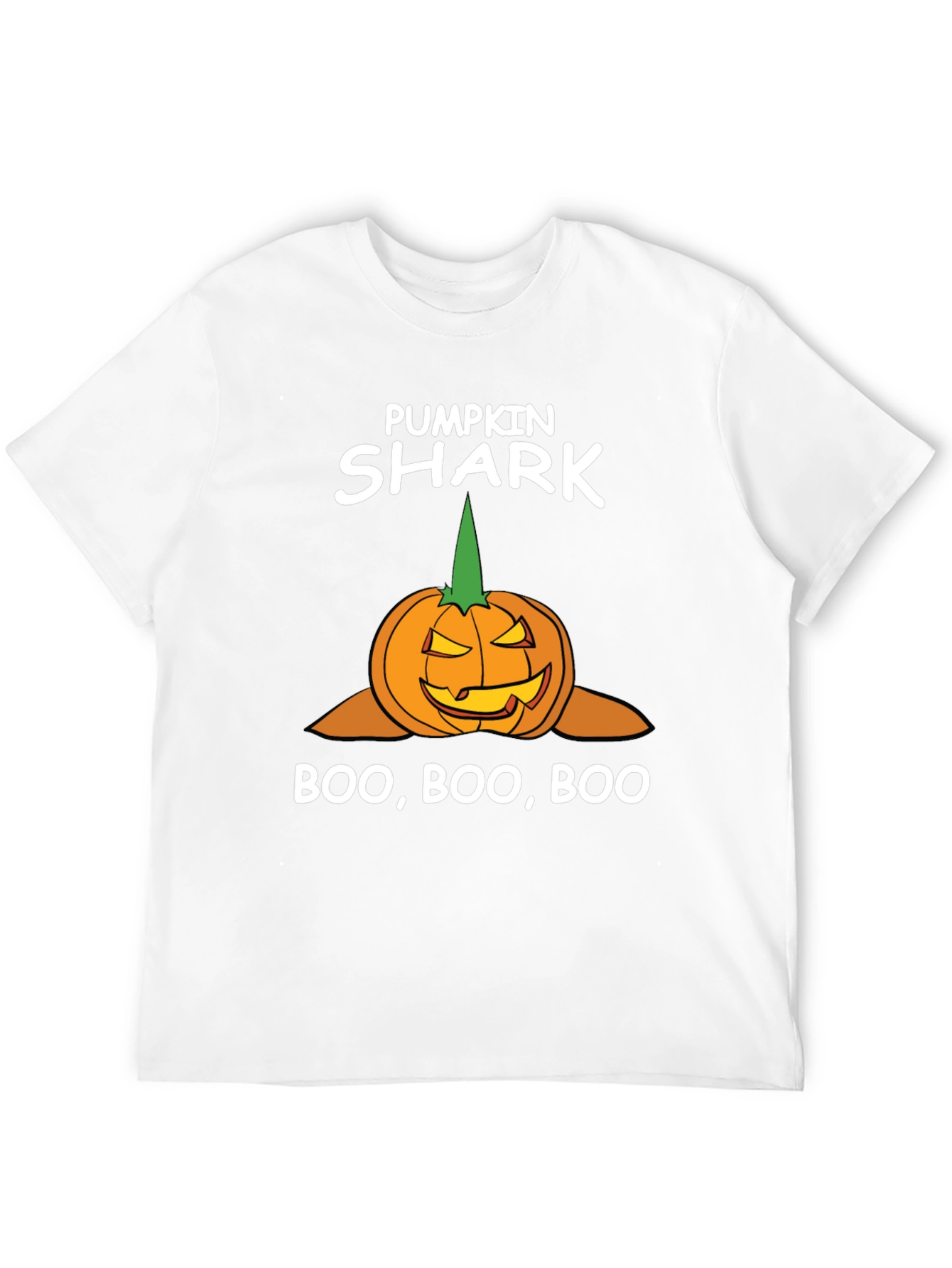 Camiseta Halloween Tiburón Calabaza - Boo!