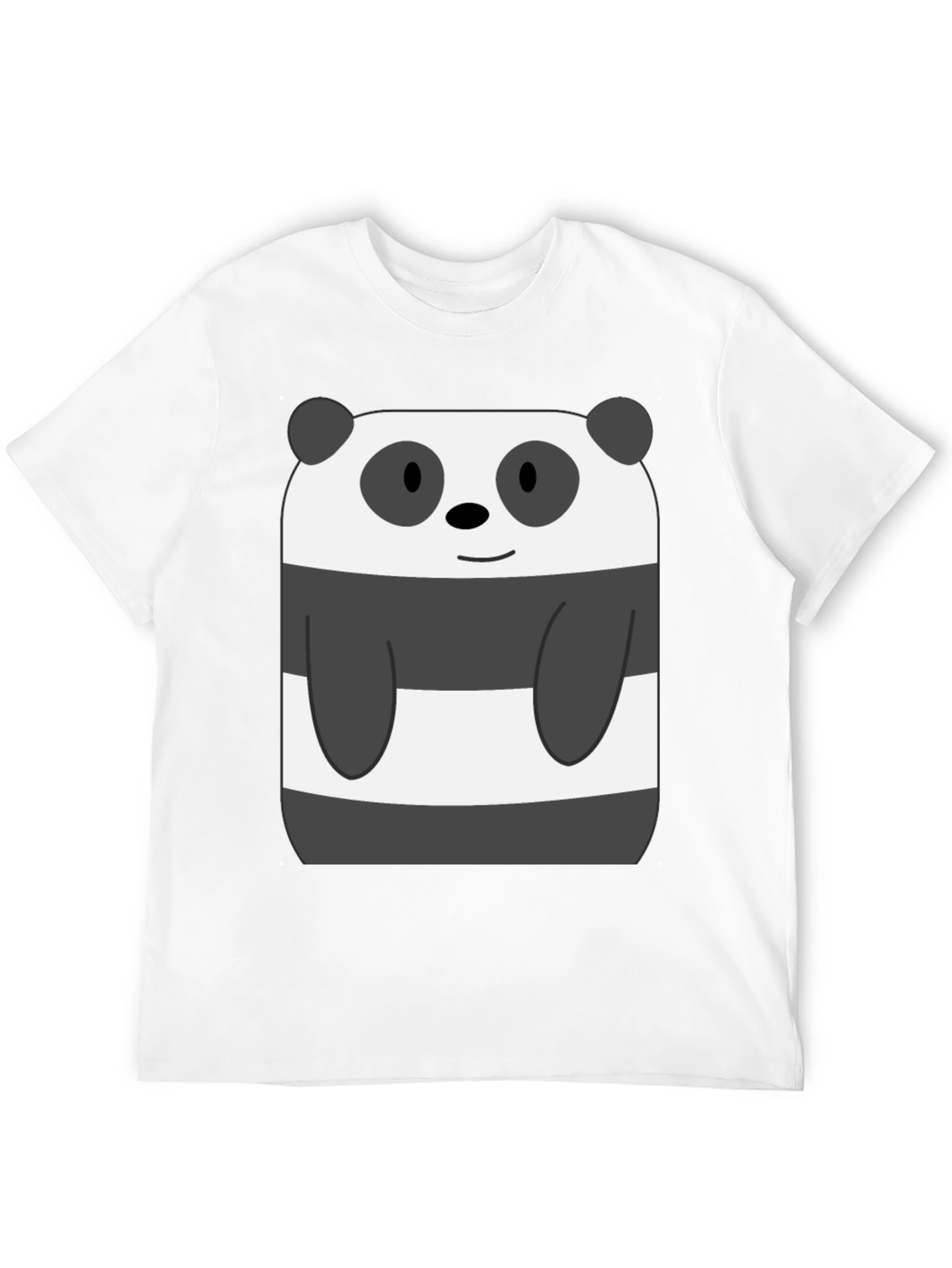 Camiseta Oso Panda We Bare Bears Hombre