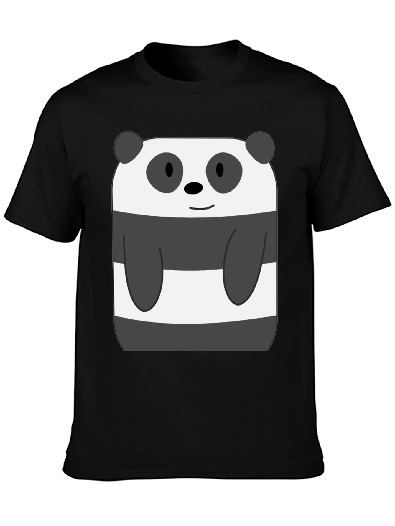 Camiseta Oso Panda We Bare Bears Hombre