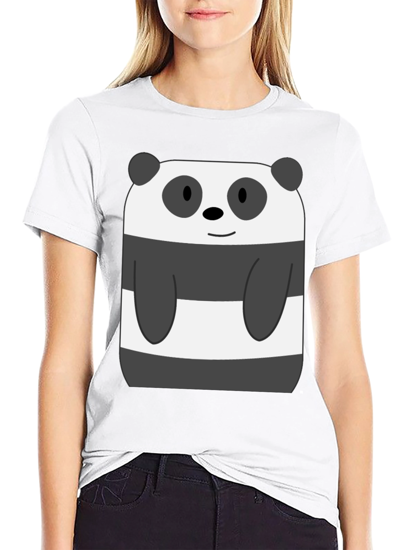 Camiseta Oso Panda We Bare Bears Hombre